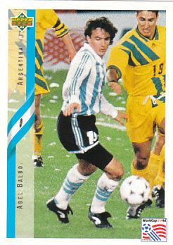 Abel Balbo Argentina Upper Deck World Cup 1994 Eng/Ita #196